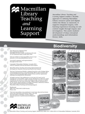 cover image of Biodiversity